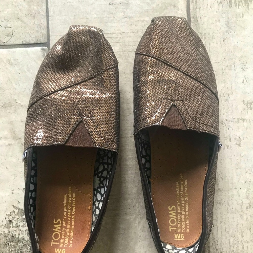 TOMS Sparkling Slip-On Shoes